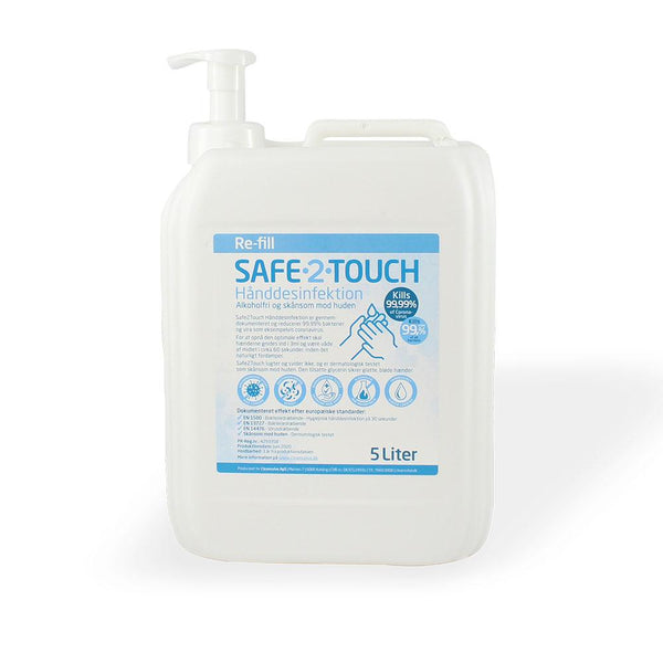 Safe2Touch - Desinfecção das mãos - 5 litros